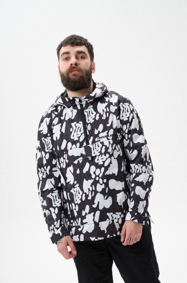 Анорак чоловічий Urban Planet Tech Stains Bw
