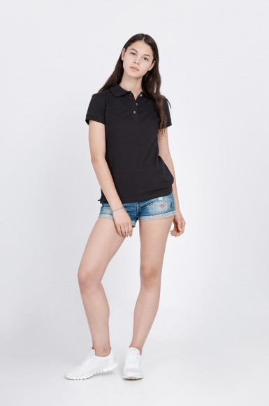 Поло женское Urban Planet BLACK