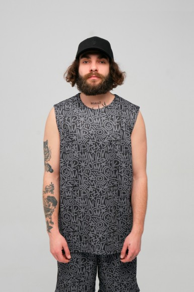 Майка чоловіча Urban Planet Mesh Lets Gb