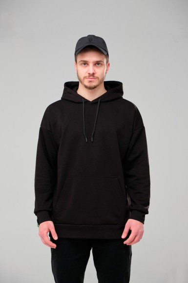 Худі чоловіче Urban Planet Ovr Blk