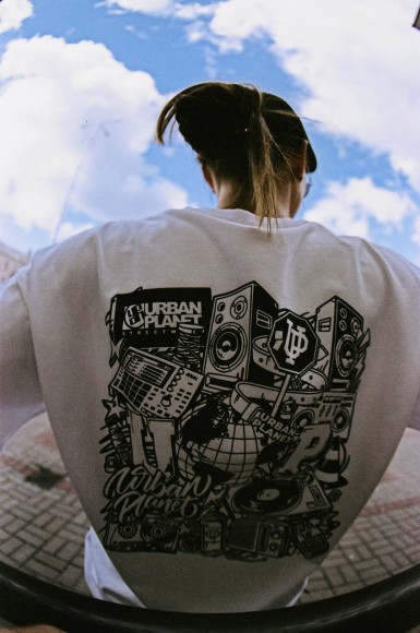 Світшот чоловічий Urban Planet Ovr Col Wht