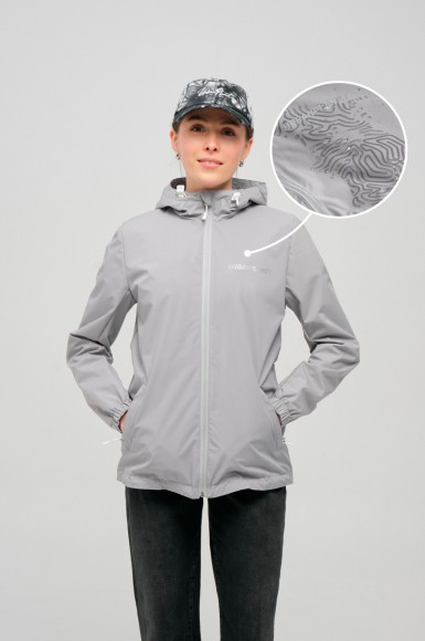Вітровка жіноча з вотерпринтом Urban Planet R6 Lbr Sl