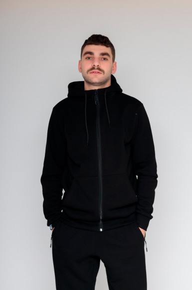 Hoodie insulated Urban Planet Blk
