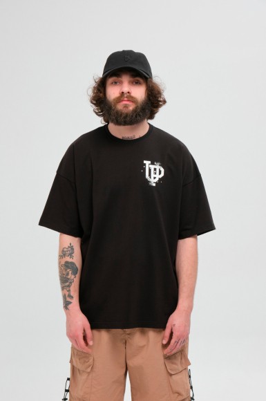 Men’s T-shirt Urban Planet Ovr Split Blk