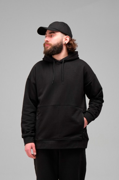 Худі чоловіче Urban Planet Novr Blk