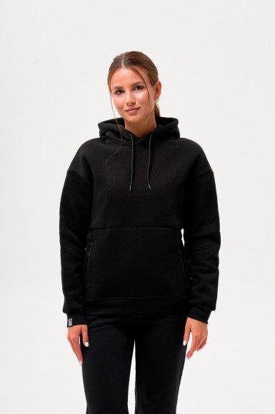 Худі жіноче утеплене Urban Planet Lh Blk