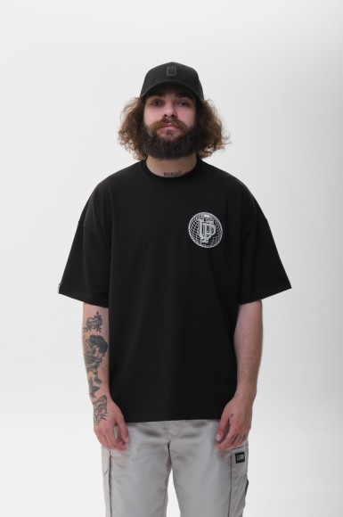 Футболка чоловіча Urban Planet Ovr Stmp Blk