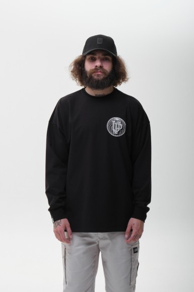 Лонгслів Urban Planet Ovr Stmp Blk