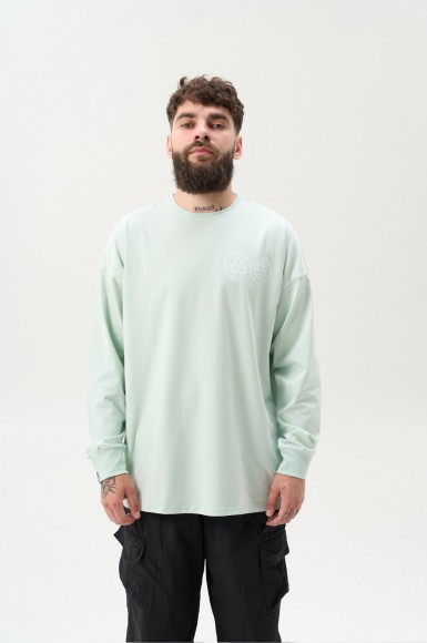 Longsleeve Urban Planet Ovr Lm Mint