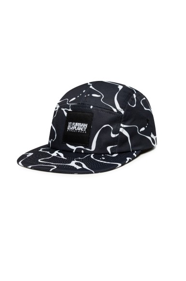 Cap Urban Planet 5 Panel Snakes Bw