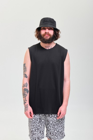Men's T-shirt Urban Planet Mesh Blk