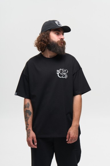 Men’s T-shirt Urban Planet Ovr Fifteen Blk