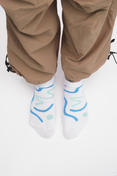 Шкарпетки короткі Urban Planet Clbrt Wht