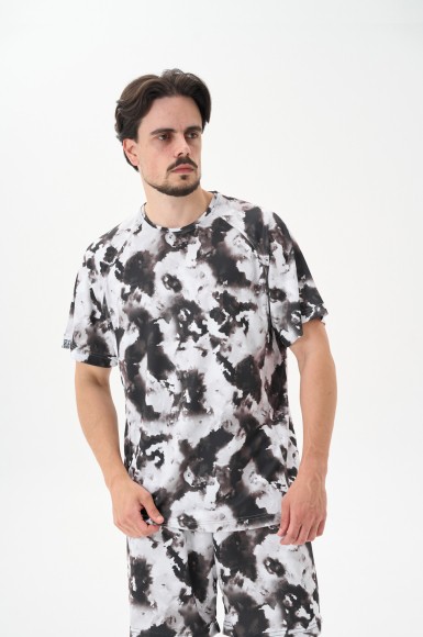 Футболка чоловіча Urban Planet Ovr Mesh Ink Tie