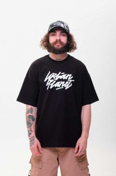 Men’s T-shirt Urban Planet Ovr Tag Blk